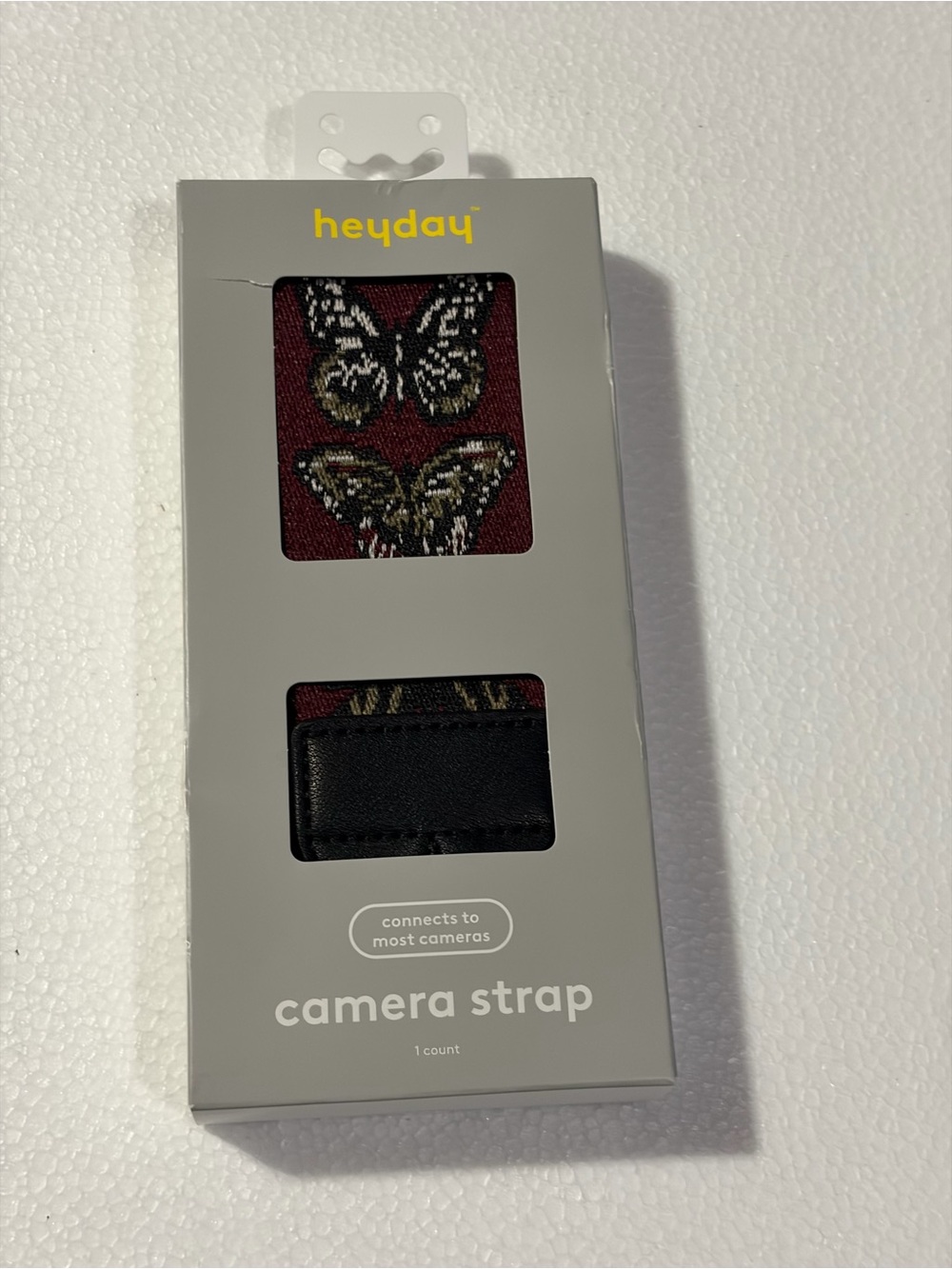 Camera strap packaging